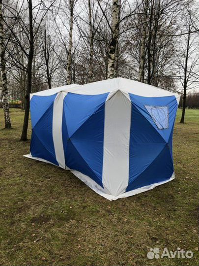 Зимняя палатка, куб Двойной 200х400х215 CT-1621