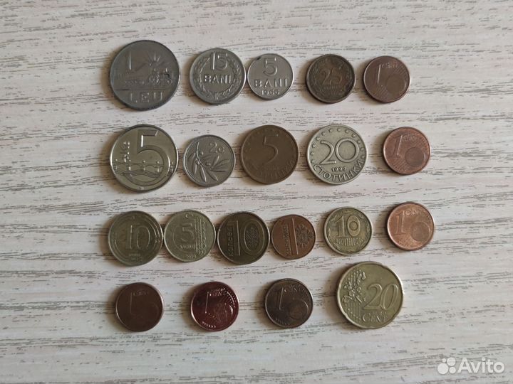 Набор монет Европа