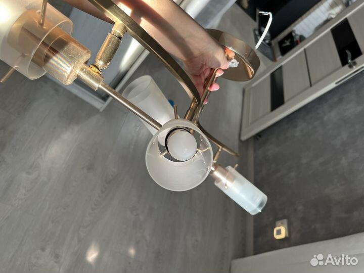 Люстра бу потолочная