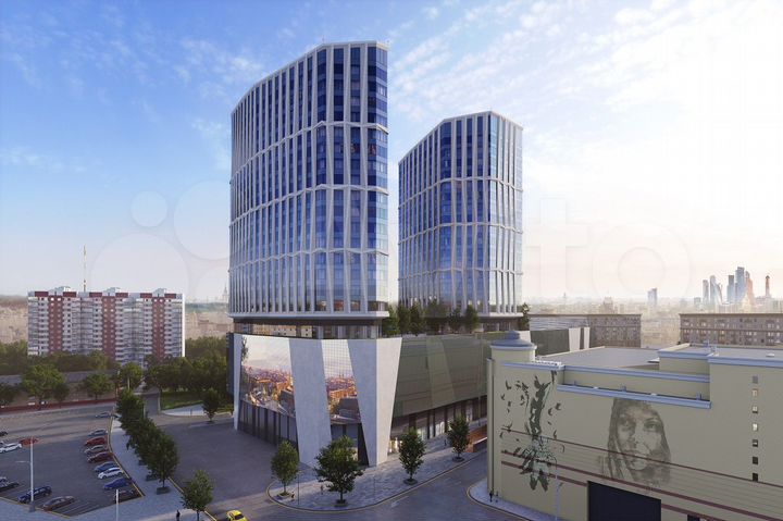 2-к. апартаменты, 73,2 м², 6/21 эт.