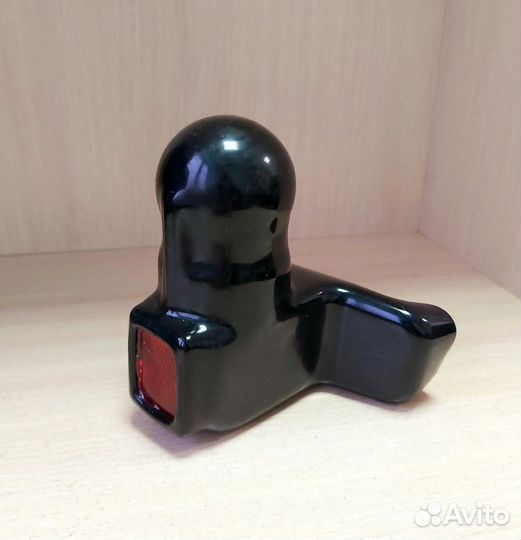 Колпак на фаркоп с катафотом, резиновый, для шара