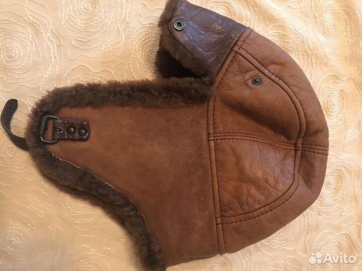 Шапка авиатор