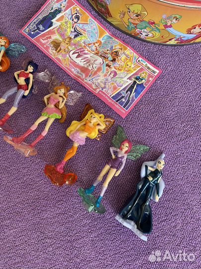 Фигурки из киндер Винкс Winx, 2012, Германия