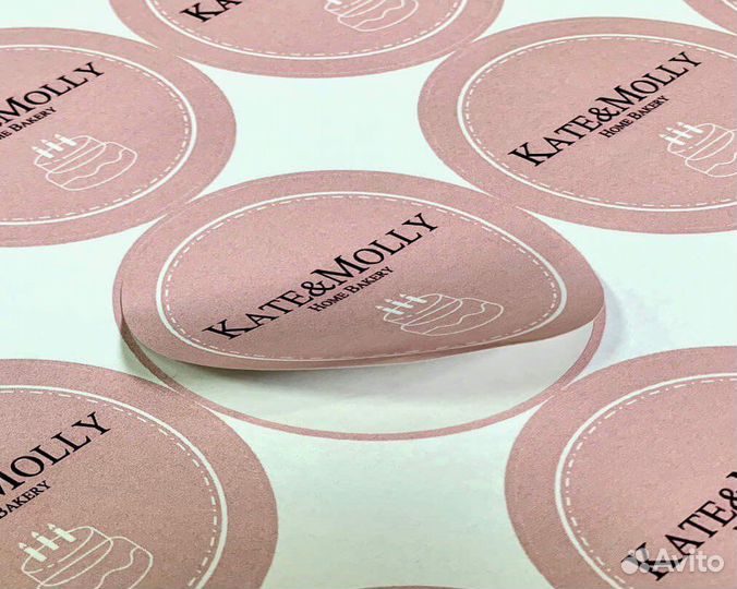 Печать наклеек, стикерпаков, стикеров, бирок