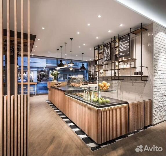 Торговое оборудование, витрины, прилавки на заказ