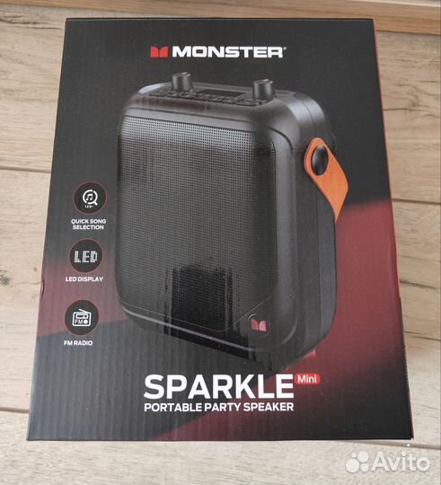 Блютуз колонка Monster Sparkle mini
