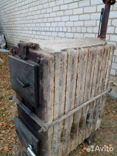 Твердотопливный котел Жарок сдвоенный