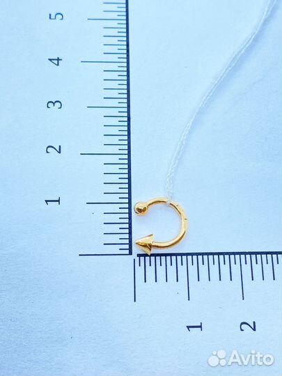 Пирсинг Золото