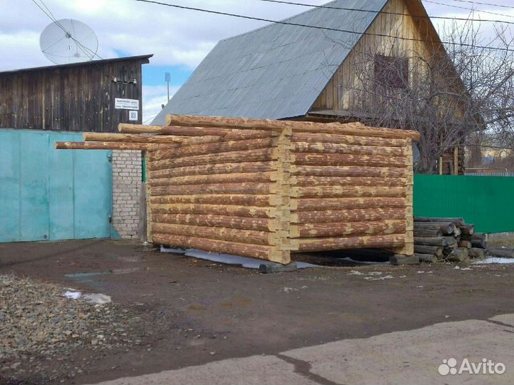 Сруб для бани 3х5 высота 2.3м