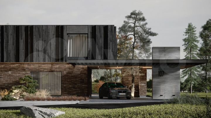 Дом 200 м² на участке 10 сот.