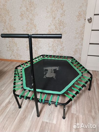 Батут для фитнеса с ручкой