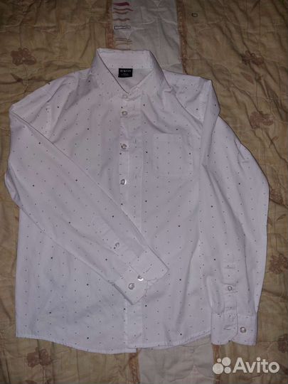 Рубашки для мальчика 140