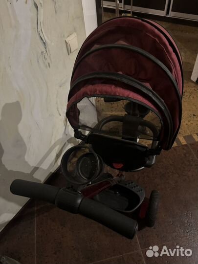 Детский велосипед с родительской ручкой Kreiss