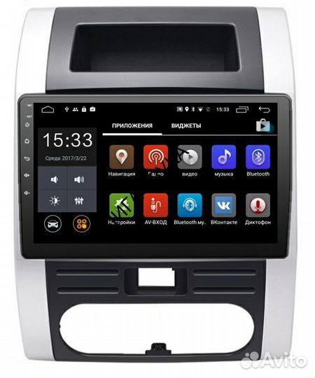 Магнитола Nissan X-Trail 2007 - 2013 Android