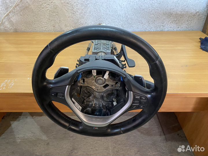 Руль обогрев лепестки BMW F20 F30 F25