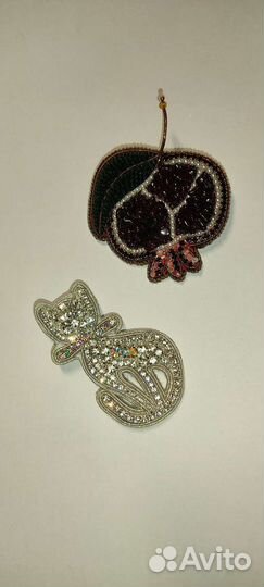 Броши ручной работы из бисера