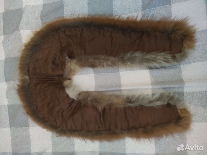 Меховой воротник лиса
