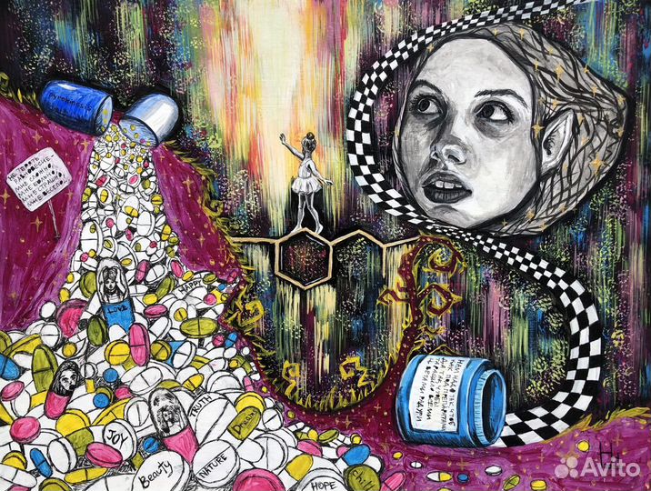 Картина фэнтези сказка