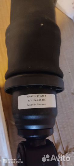 Пневмоподушка кабины scania