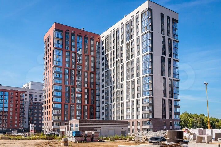 2-к. квартира, 55,6 м², 11/17 эт.