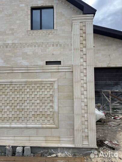 Облицовка дагестанским камнем
