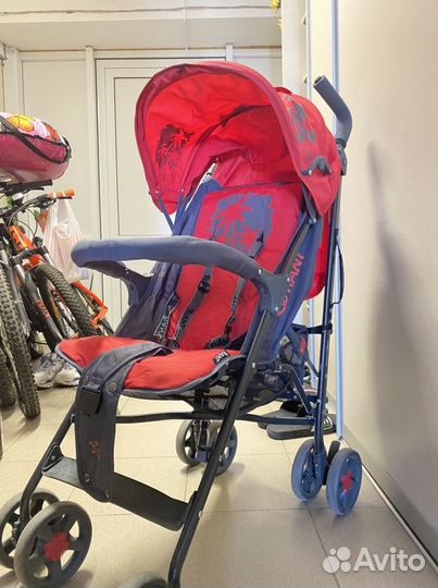 Прогулочная коляска трость Rant Rio Plus RA806 red