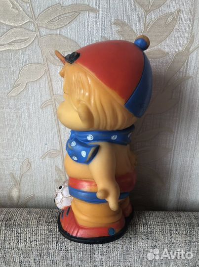 Резиновые игрушки СССР Футболист (гигант 21 см)