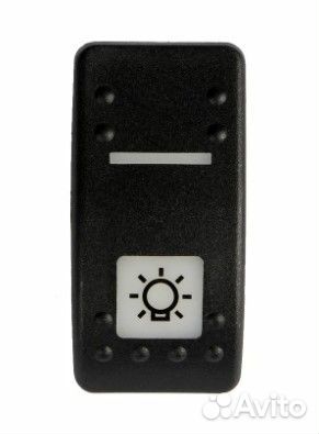 Клавиша выключателя дорожного освещения JCB 701/58
