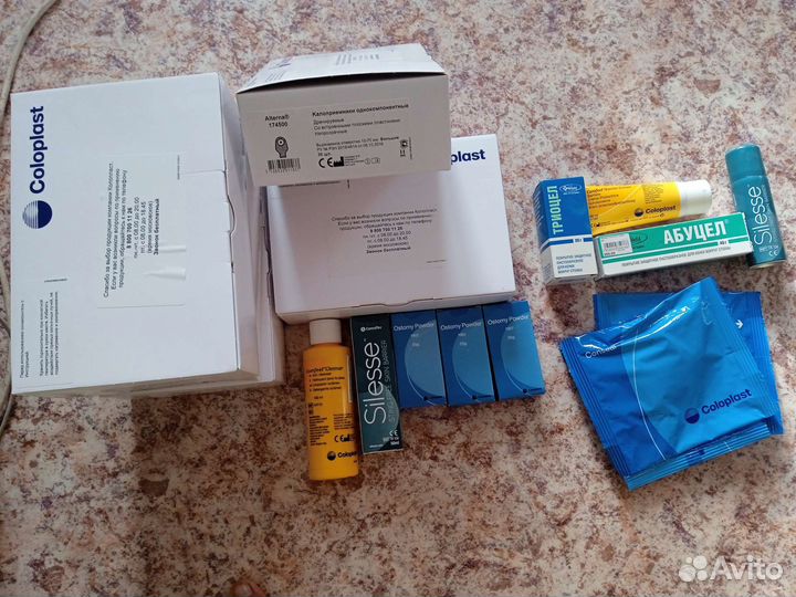 Калоприемники 174500 и средства ухода в одни руки