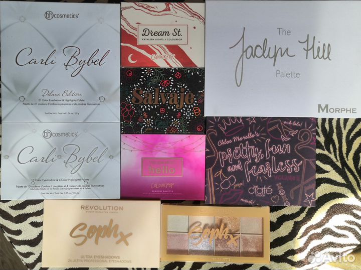 Палетки теней