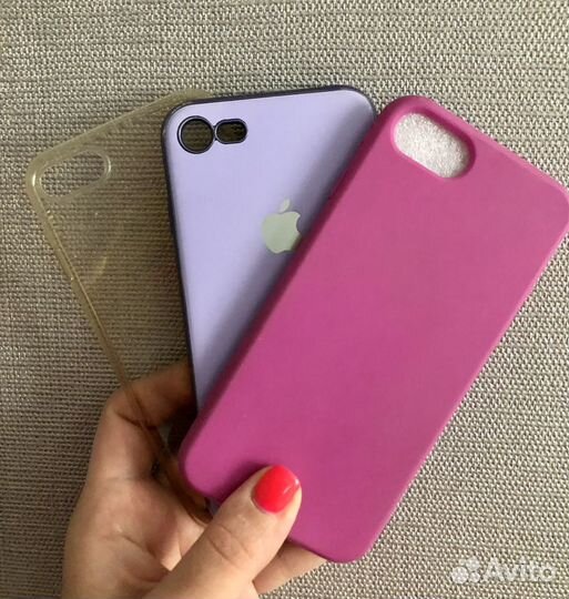 Чехол на iPhone 7 8(цена за 3шт)