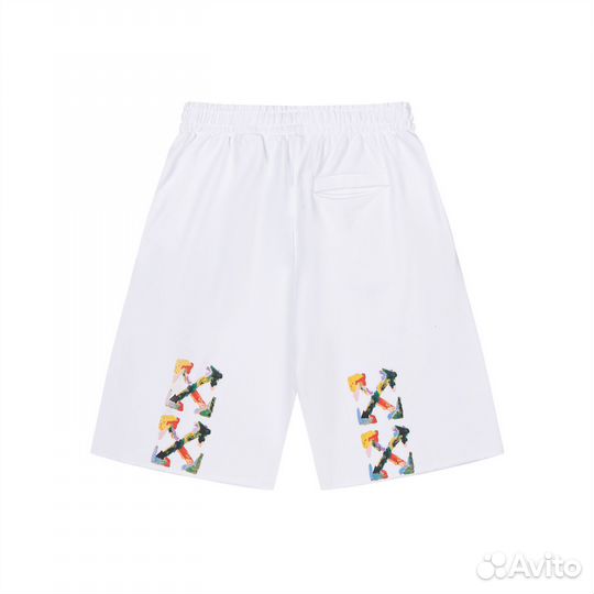 Off white шорты мужские премиум