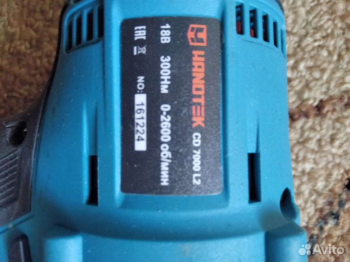 Гайковерт аккумуляторный