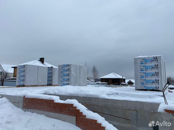 Газоблок Бонолит с доставкой