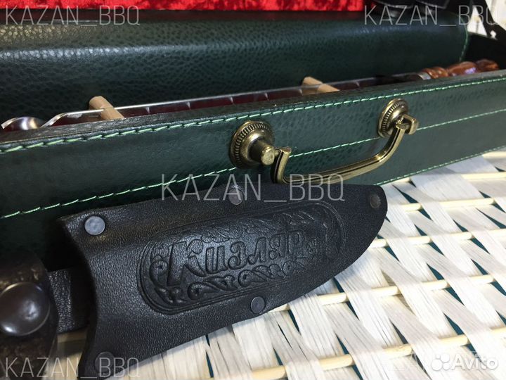 Шампуры в кейсе на подарок