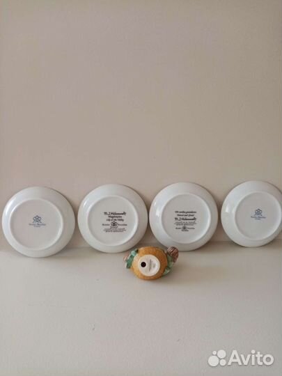 Тарелочки декоративные и белочка