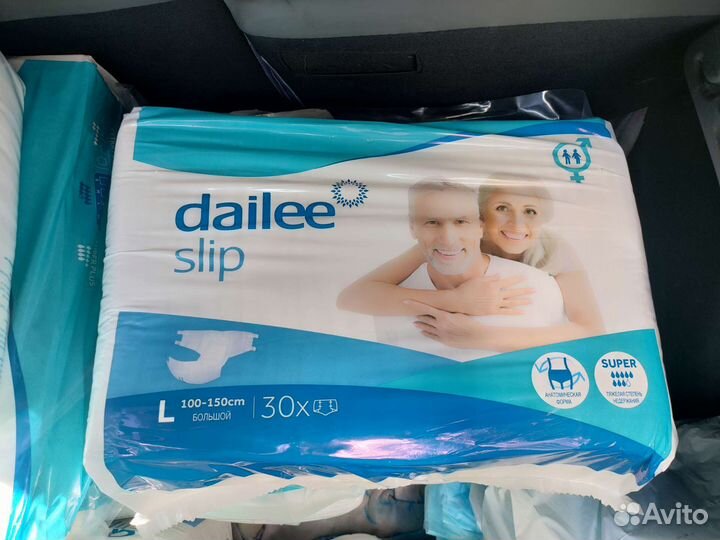 Dailee L памперсы для взрослых 3