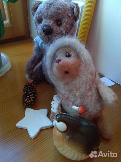 Игрушки в технике сухого валяния