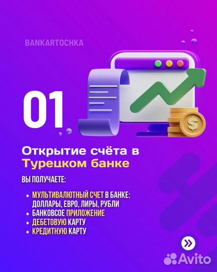 Турецкая банковская карта Ziraat Vakif Deniz