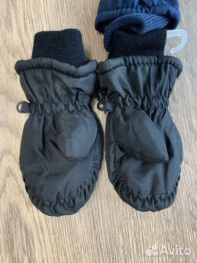 Варежки зимние детские 6-12 мес
