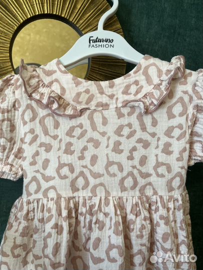 Муслиновое платье для девочки