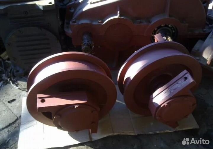 Крановые колеса двухребордные К2Р 600100