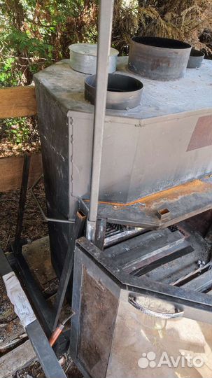 Печь камин бу