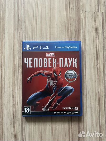 Marvel Человек Паук Ps4