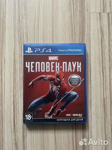 Marvel Человек Паук Ps4