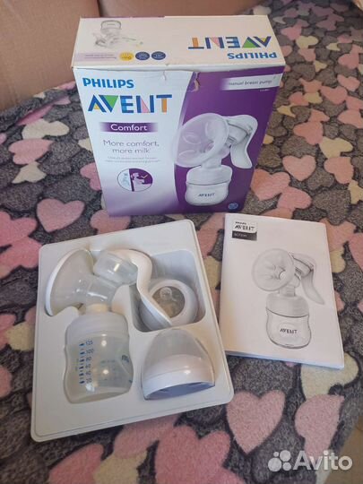 Молокоотсос avent ручной