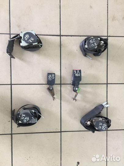 Ремень безопасности renault megane 2