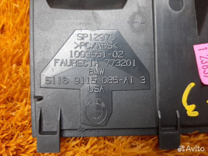 Накладка панели Bmw X5 E70 N52B30A 2007