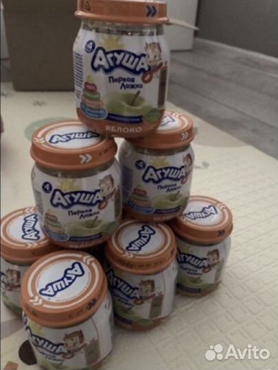 Пюре фруктовое Агуша