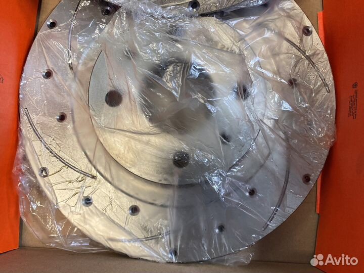 Тормозные диски ваз 2112 R14 перфорация